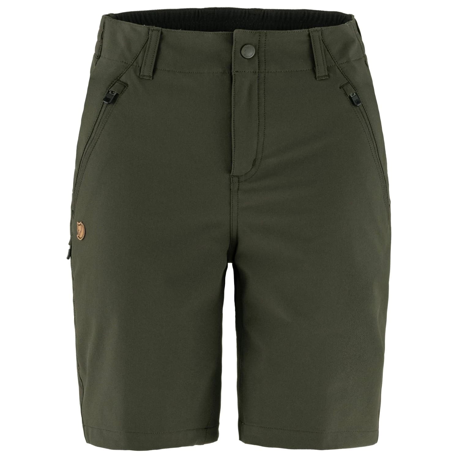 Дамски къси панталони Fjällräven Women's Abisko Trail Stretch Shorts - Deep Forest