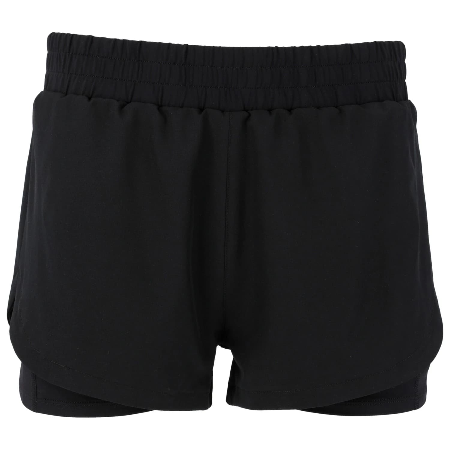Дамски шорти за бягане Endurance Women's Yarol 2-in-1 Shorts Running shorts - Black