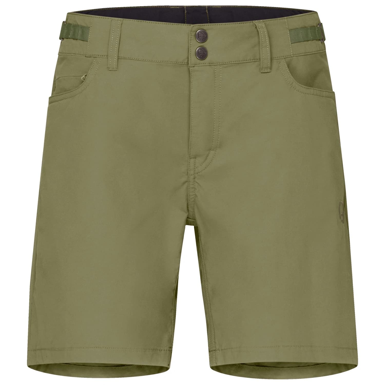 Дамски къси панталони Norrøna Women's Femund Cotton Shorts - Loden Green