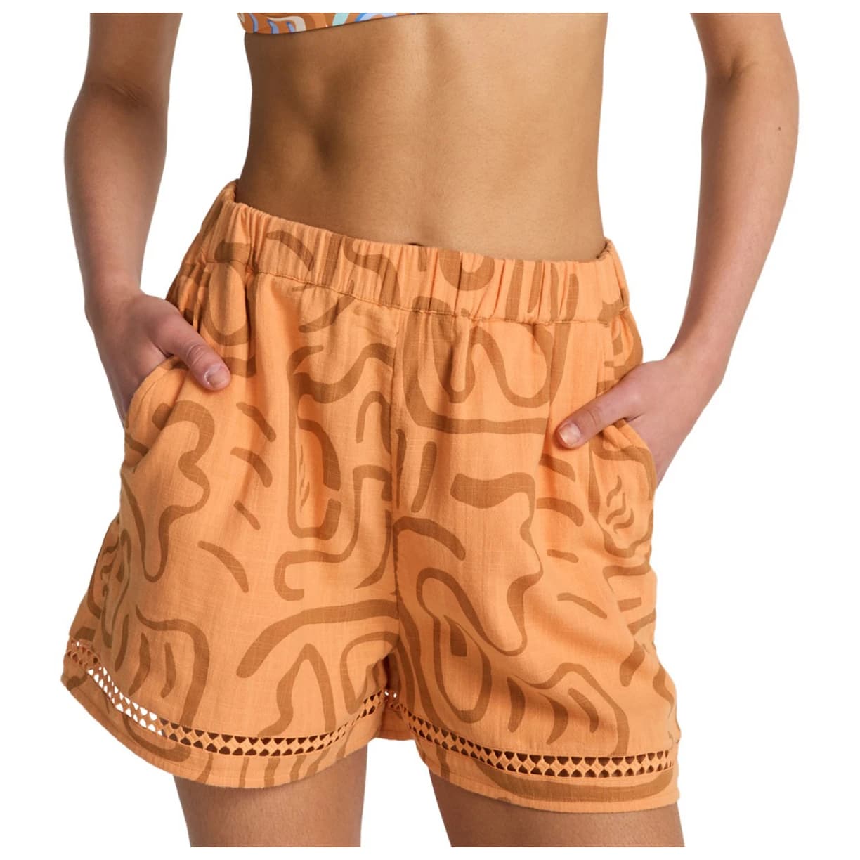 Дамски къси панталони Billabong Women's Summers End Short Shorts - Tangerine