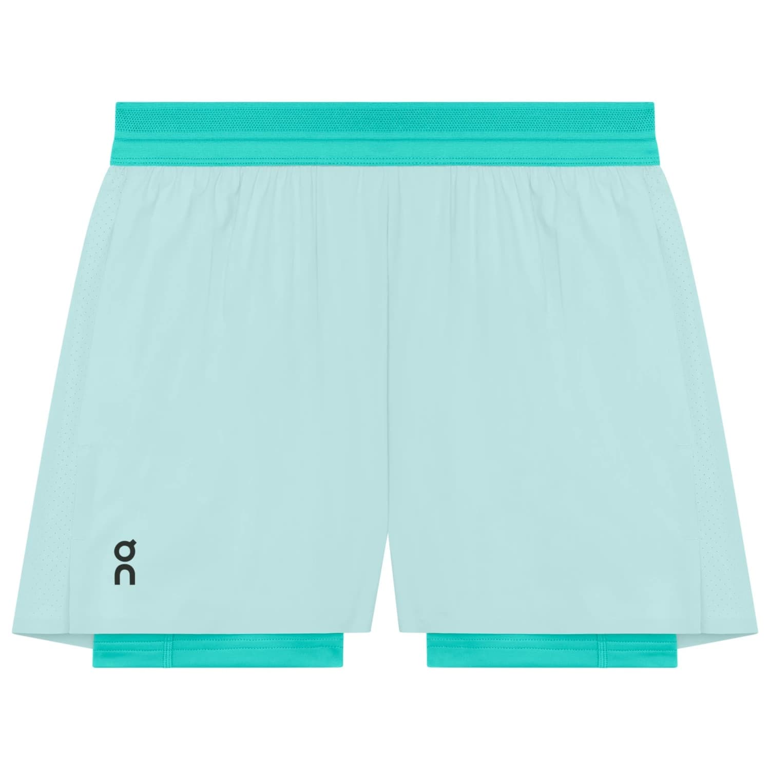 Дамски шорти за бягане On Women's 3 Performance 2/1 Shorts Running shorts - Flurry / Aquamarine