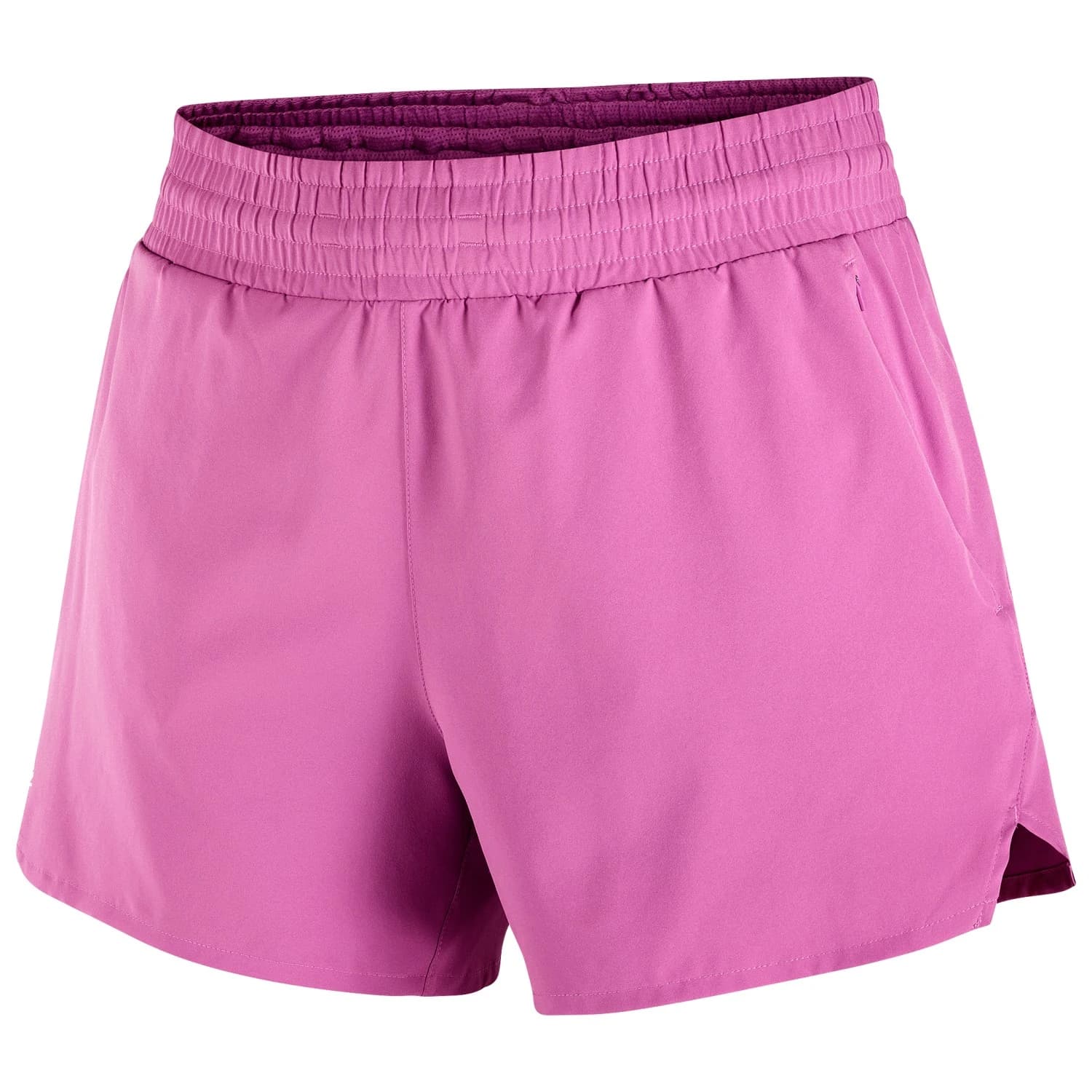 Дамски шорти за бягане Salomon Women's SHKout Core 2in1 4 Running shorts - Iris Orchid