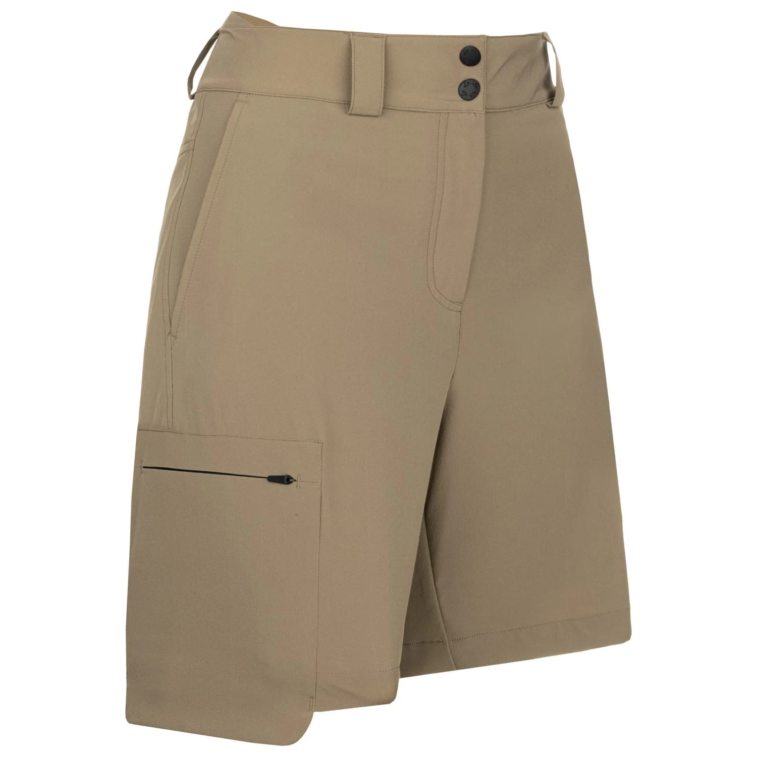 Дамски къси панталони Lamunt Women's Serena Mountain Travel Shorts - Dark Desert Taupe