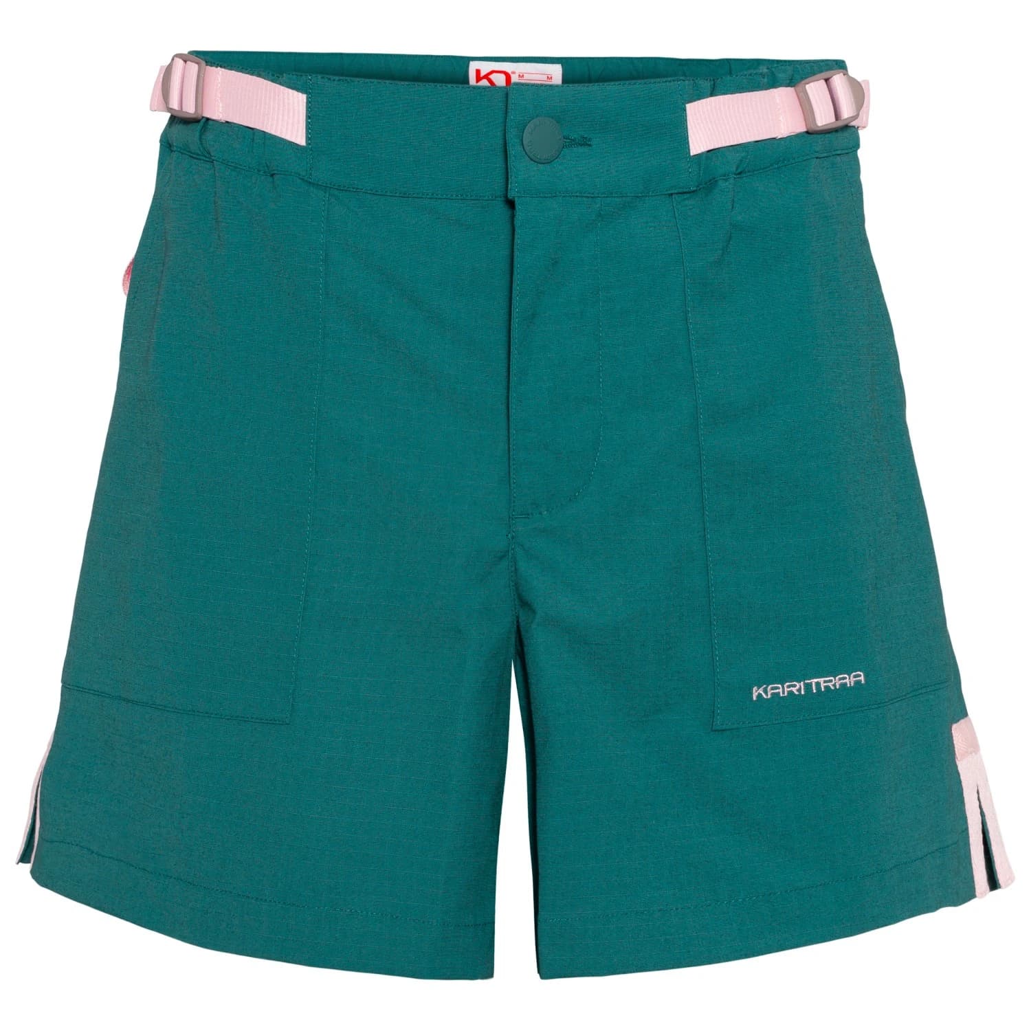 Дамски къси панталони Kari traa Women's Ane Bermuda Shorts - Peacock