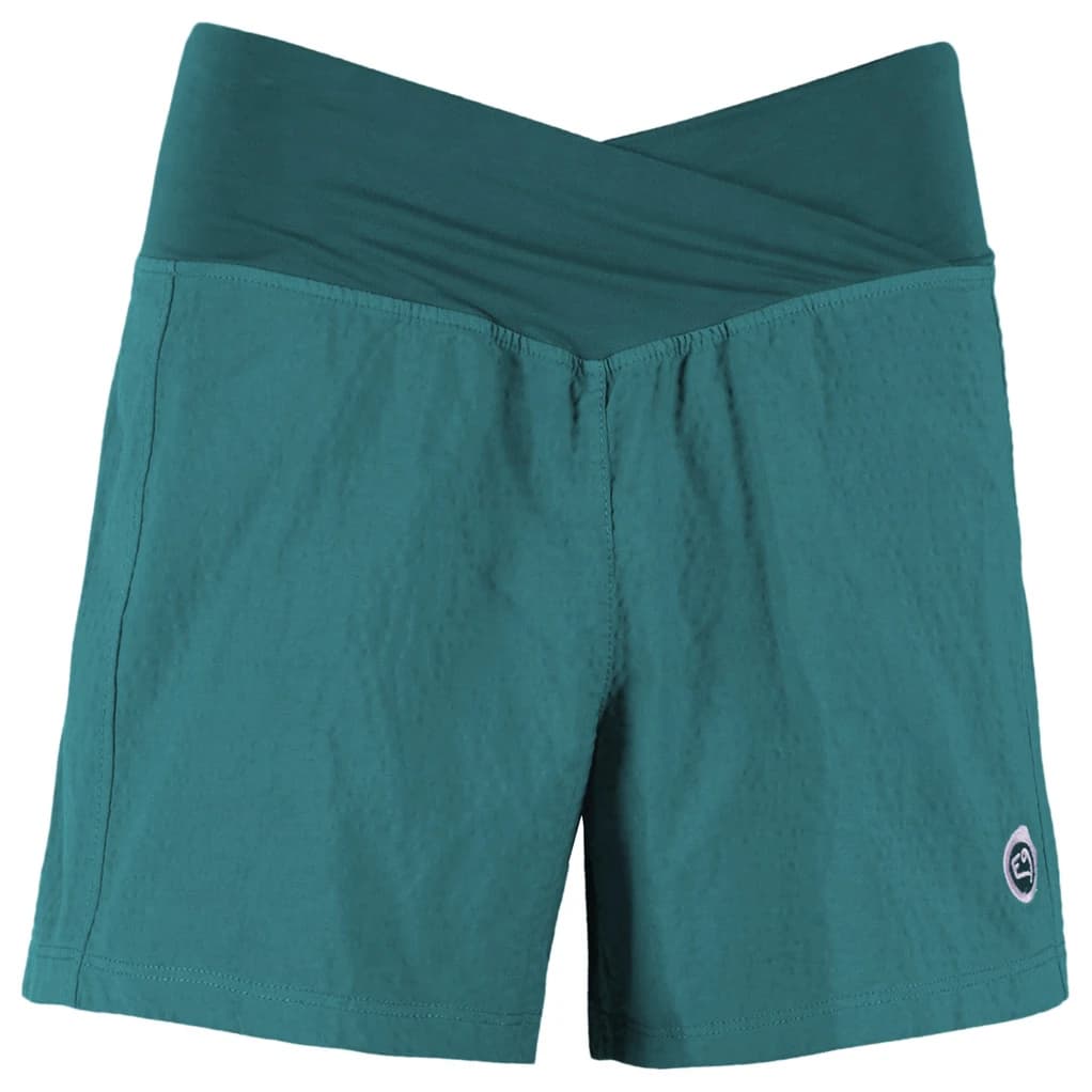 Дамски къси панталони E9 Women's Priscilla Shorts - Green Lake