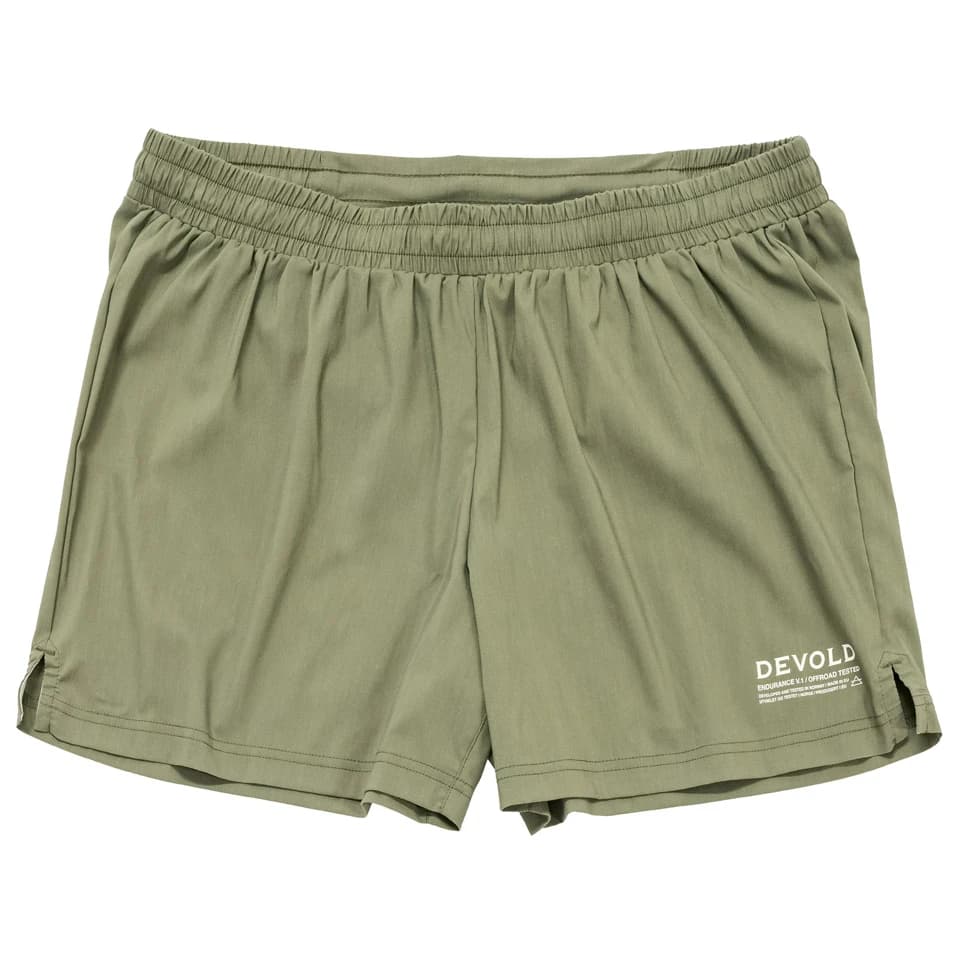 Дамски шорти за бягане Devold Women's Endurance Merino Shorts Running shorts - Lichen