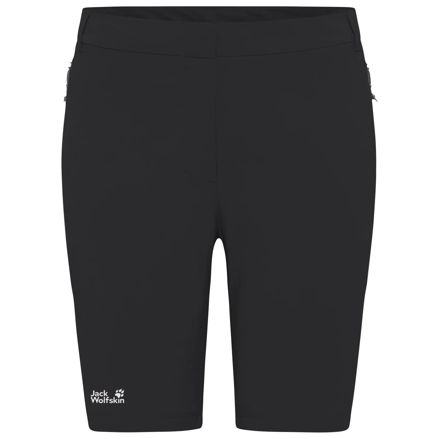 Дамски къси панталони Jack wolfskin Women's Hikeout Shorts - Black