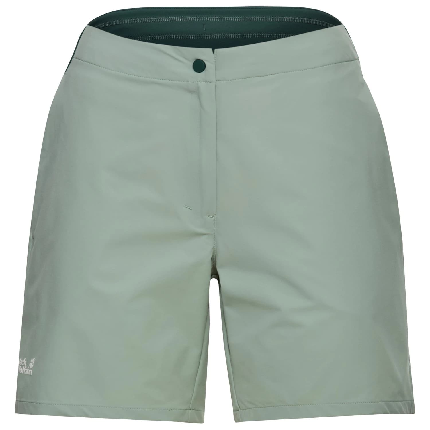 Дамски къси панталони Jack wolfskin Women's Prelight Pulse Shorts - Green Zinnia