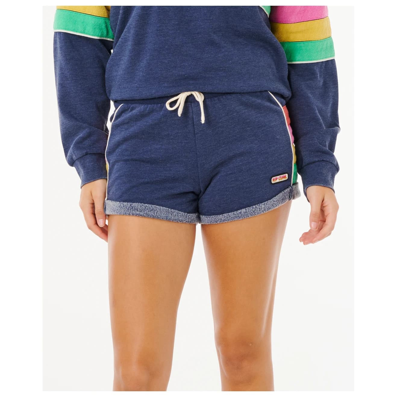 Дамски къси панталони Rip Curl Women's Surf Revival Fleece Short Shorts - Dark Navy