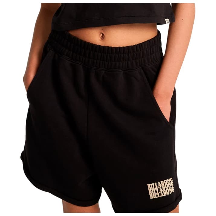 Дамски къси панталони Billabong Women's So Typical Short Shorts - Black Pebble