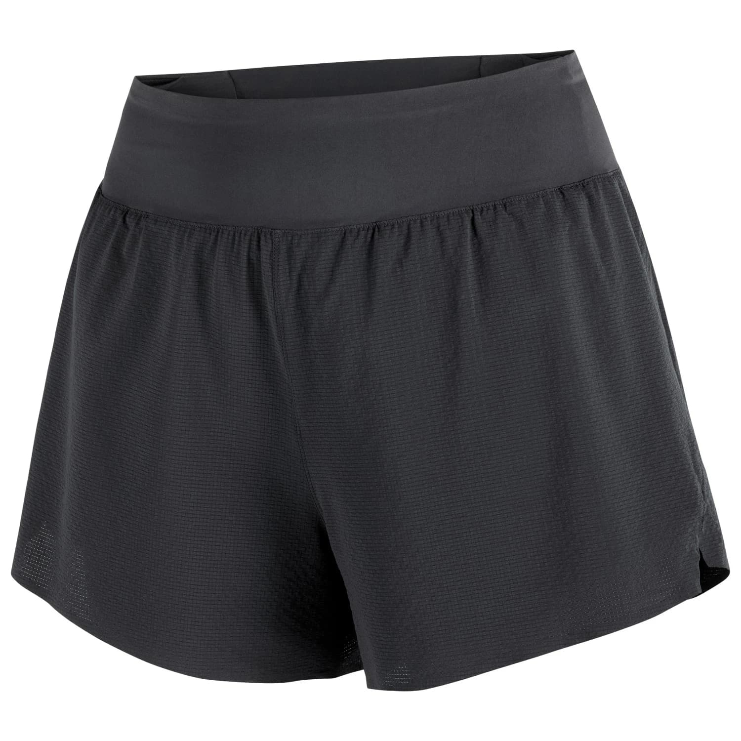 Дамски шорти за бягане Salomon Women's Sense Aero Stow 4 Shorts Running shorts - Deep Black