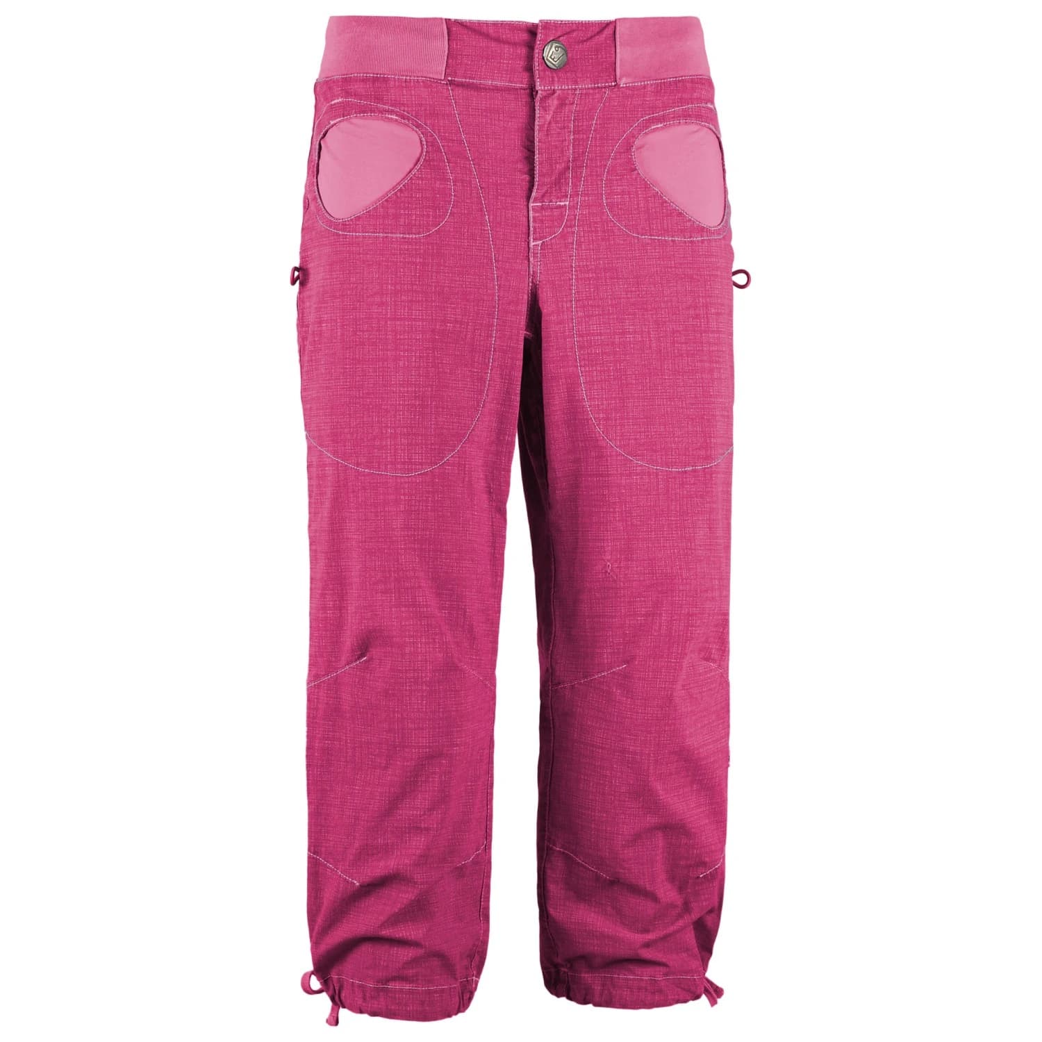 Дамски 3/4 панталони E9 Women's N Onda ST 3/4 3/4 length trousers - Raspberry