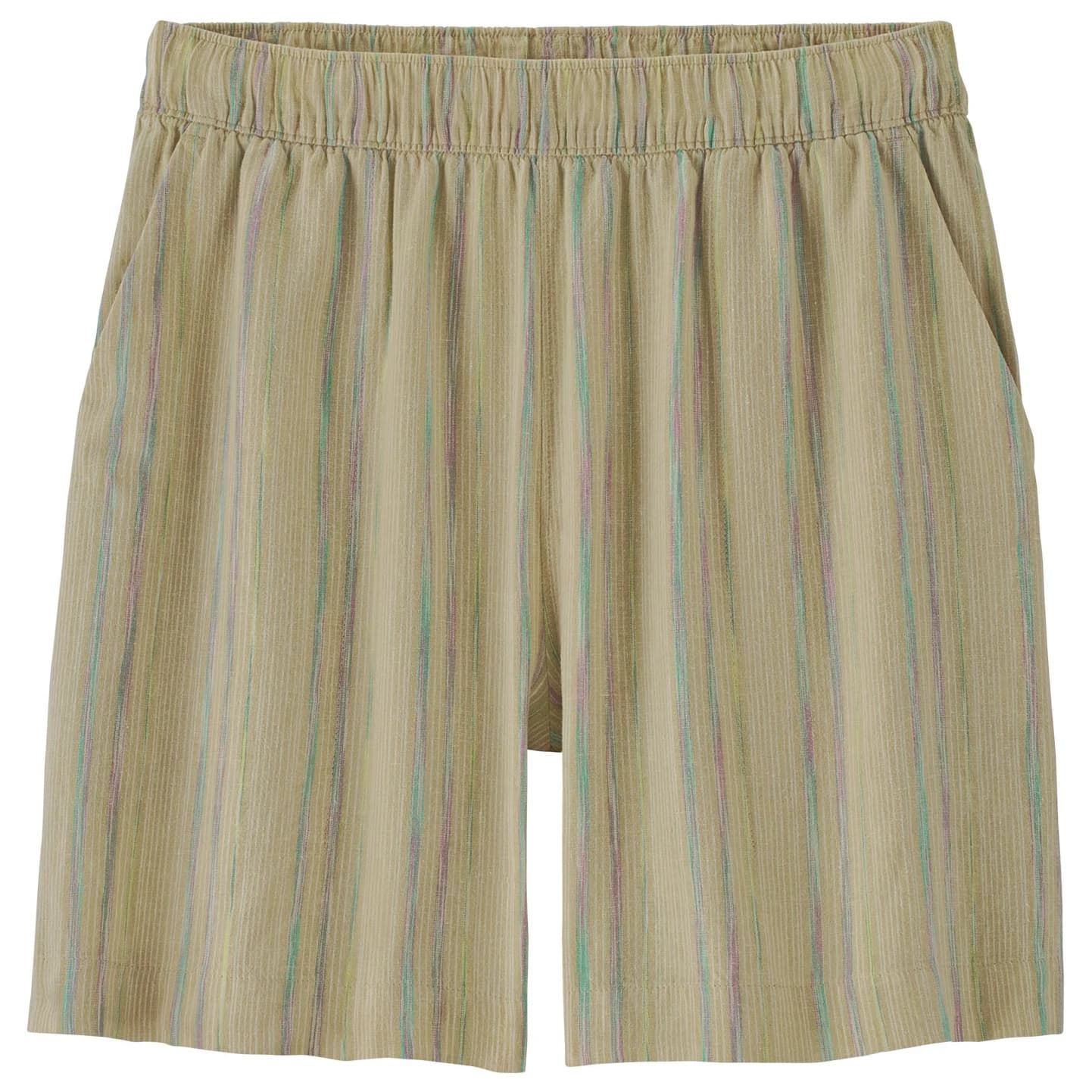 Дамски къси панталони Patagonia Women's Garden Island Long Shorts 6'' Shorts - Rapids: Weathered Stone