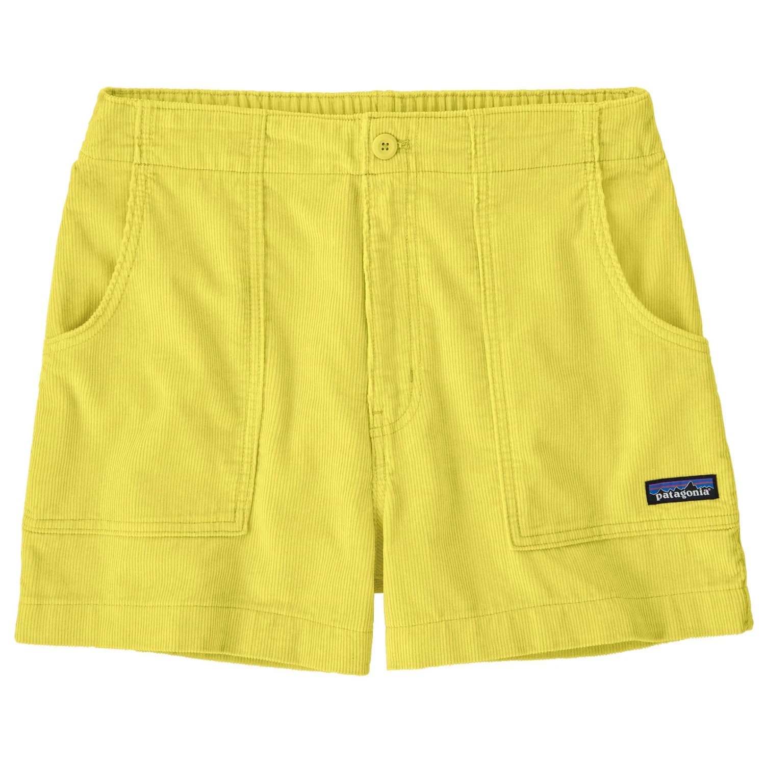 Дамски къси панталони Patagonia Women's Retro Cord Shorts - Lemon Zest