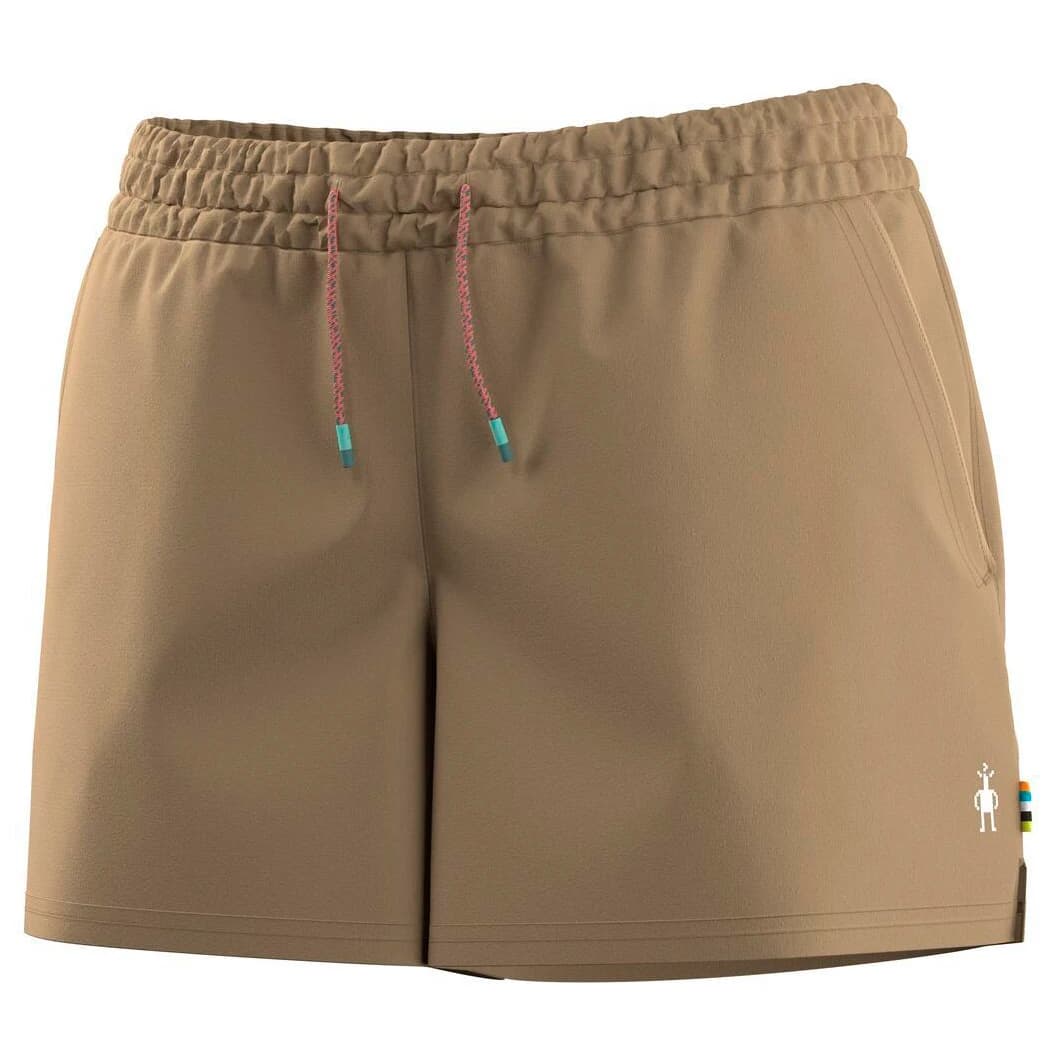 Дамски къси панталони Smartwool Women's Merino 4 Hike Short Shorts - Khaki