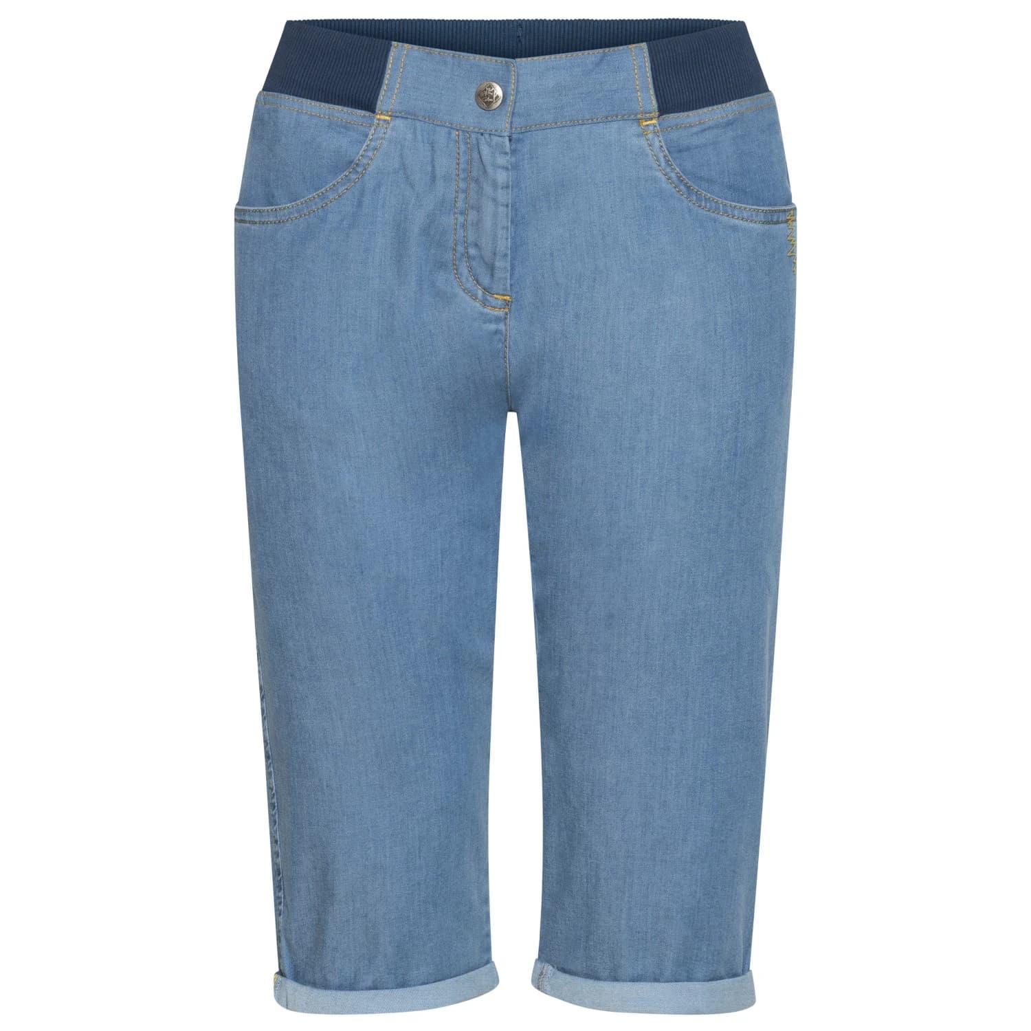 Дамски 3/4 панталони Chillaz Women's Jessy 2.0 Denim 3/4 length trousers - Denim Light Blue