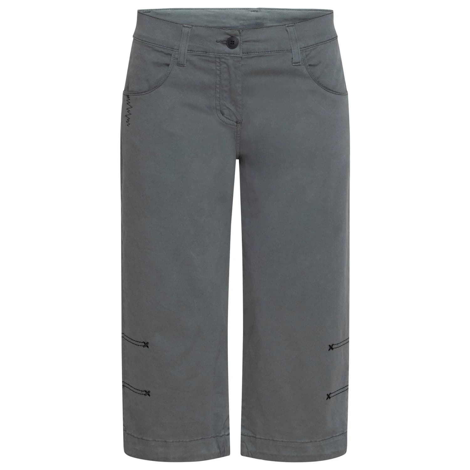 Дамски 3/4 панталони Chillaz Women's Santa Monica 3/4 length trousers - Dark Grey