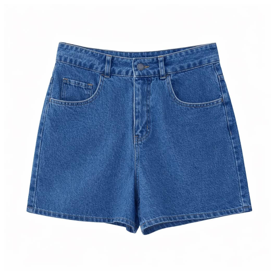 Дамски къси панталони Mazine Women's Tencel Shorts - Mid Blue Wash