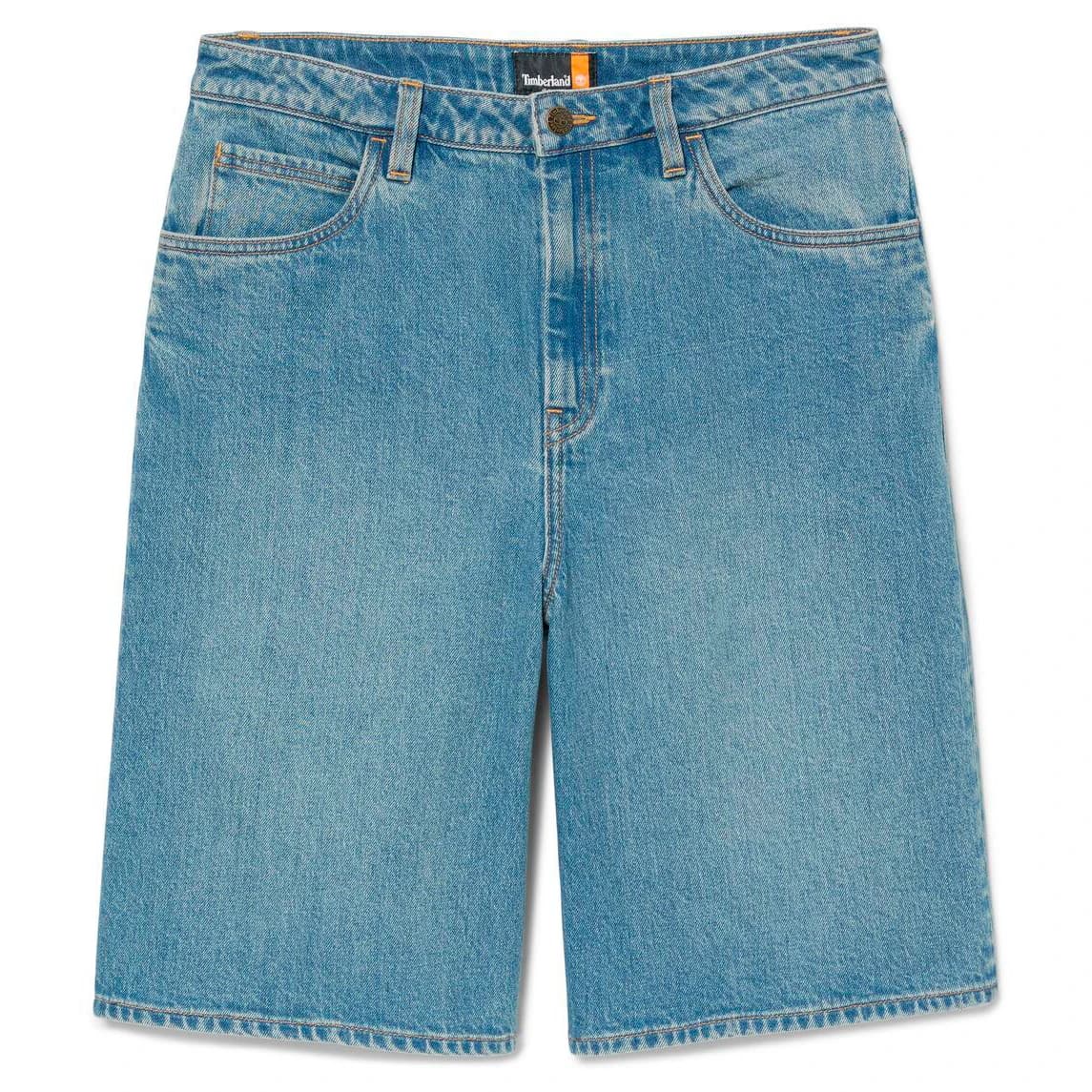 Дамски къси панталони Timberland Women's Denim Shorts - Light Shade