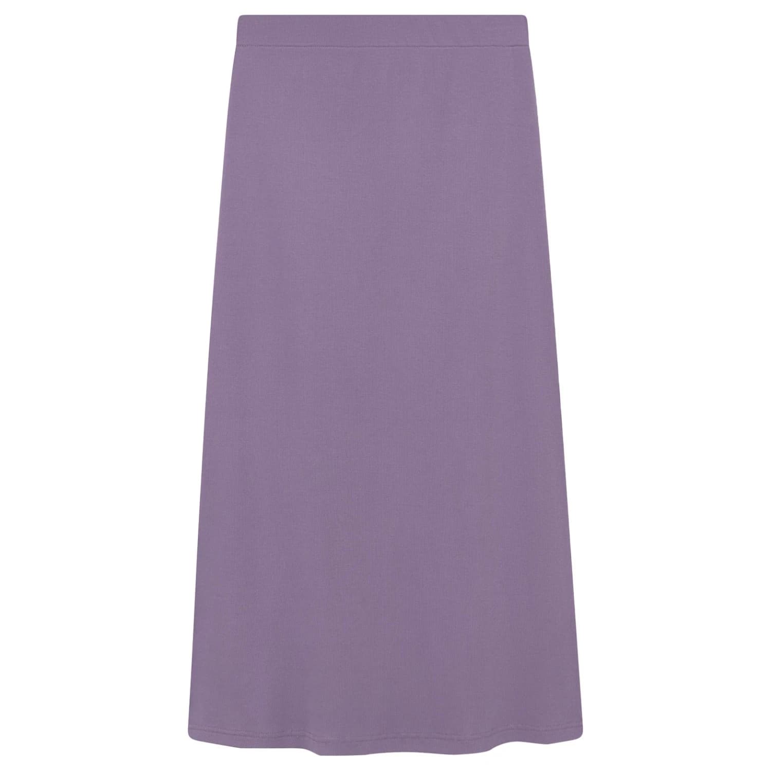 Дамска пола DEDICATED Women's Rib Skirt Kvarnvik Skirt - Haze Purple