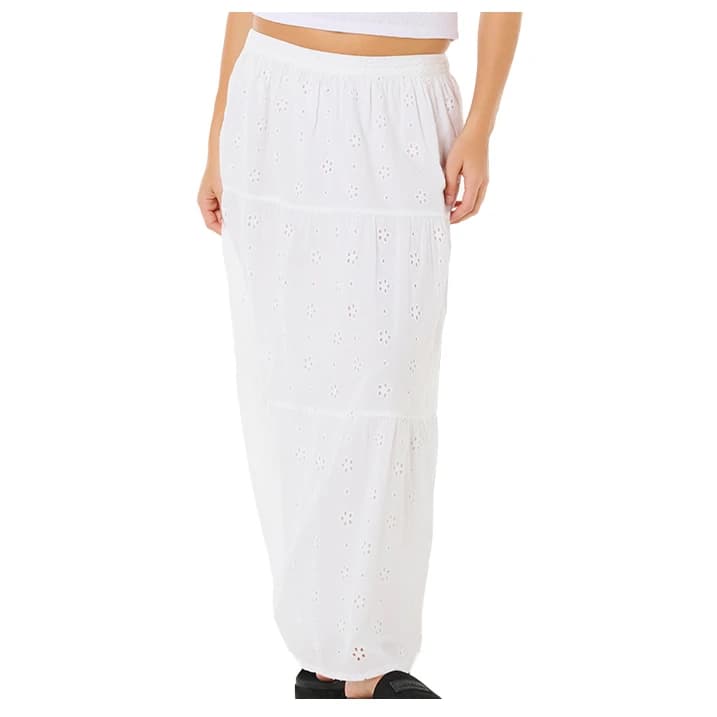 Дамска пола Rip Curl Women's Oasis Broderie Maxi Skirt - White