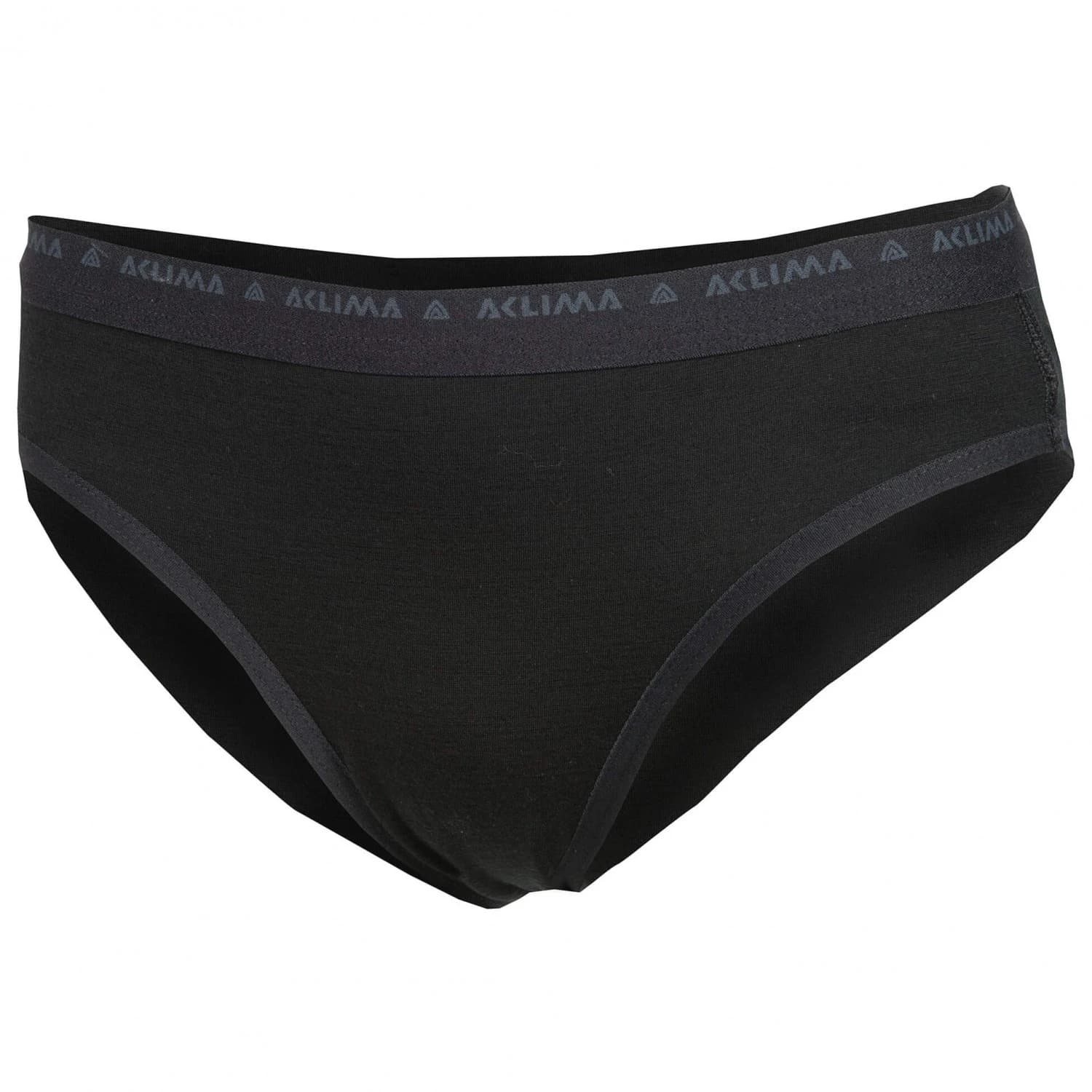 Дамско мериносово термобельо Aclima Women's LW Briefs - Jet Black