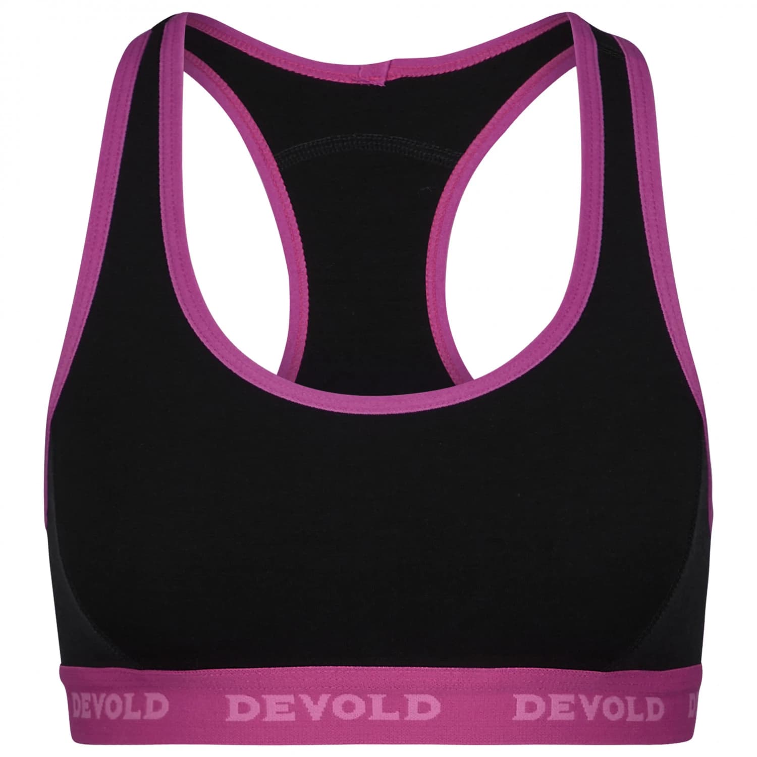 Дамски спортен сутиен Devold Double Bra Sports bra - Black
