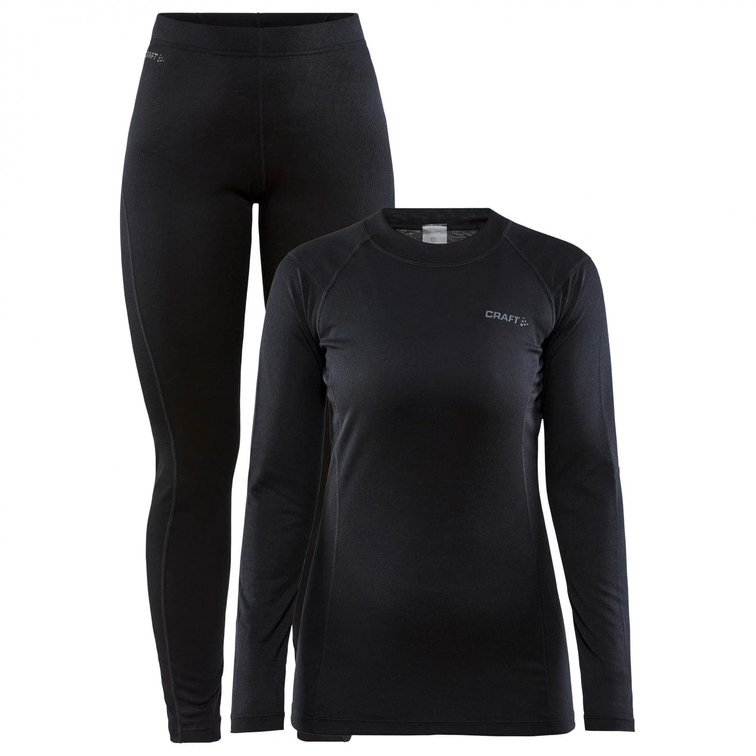 Дамско синтетично термобельо Craft Women's Core Warm Baselayer Set Synthetic base layer - Black