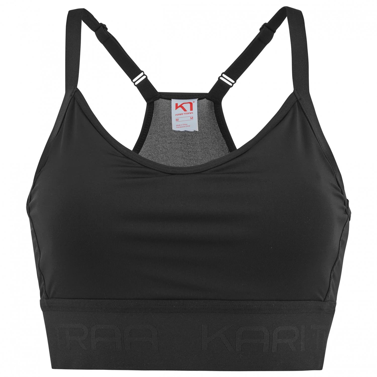 Дамски спортен сутиен Kari traa Women's Frøya Sports bra - Black