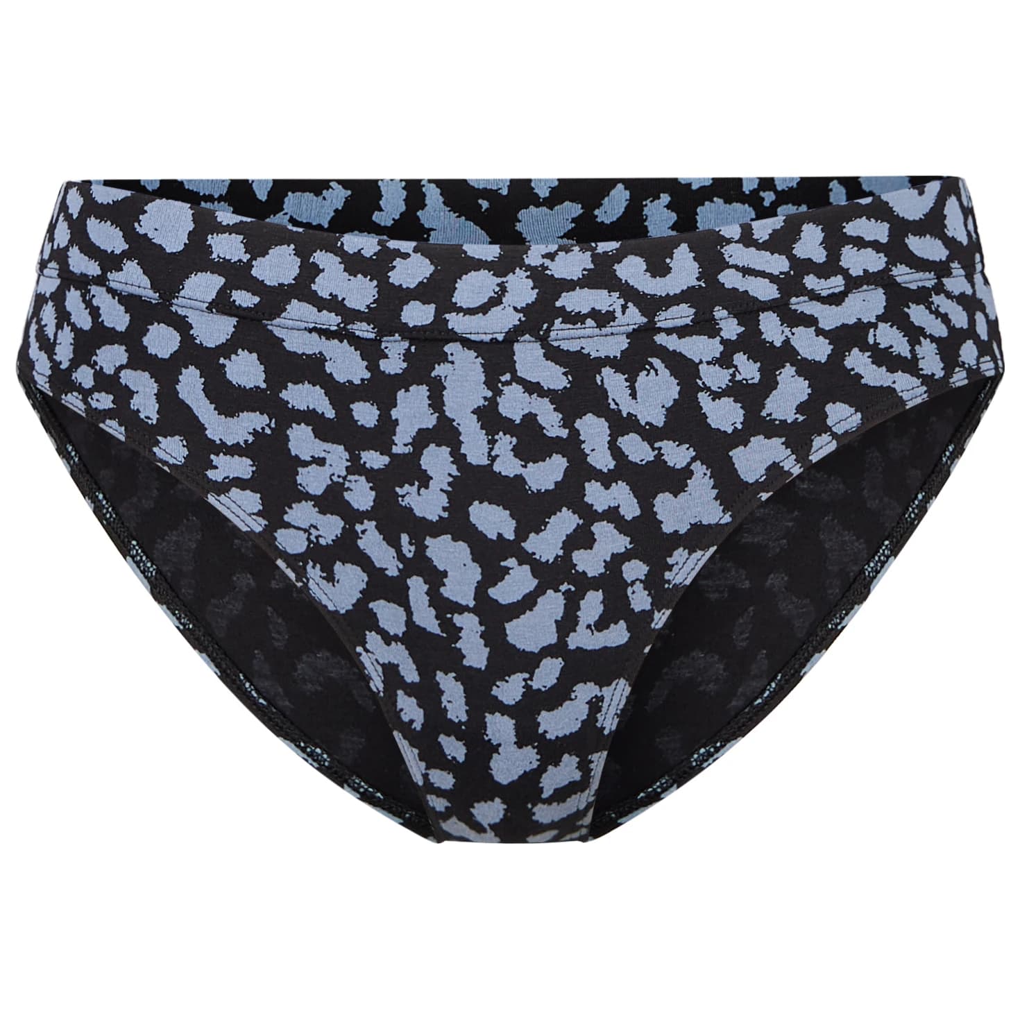 Ежедневно термо бельо DEDICATED Women's Briefs Ramsele Everyday base layer - Leopard Steel Blue