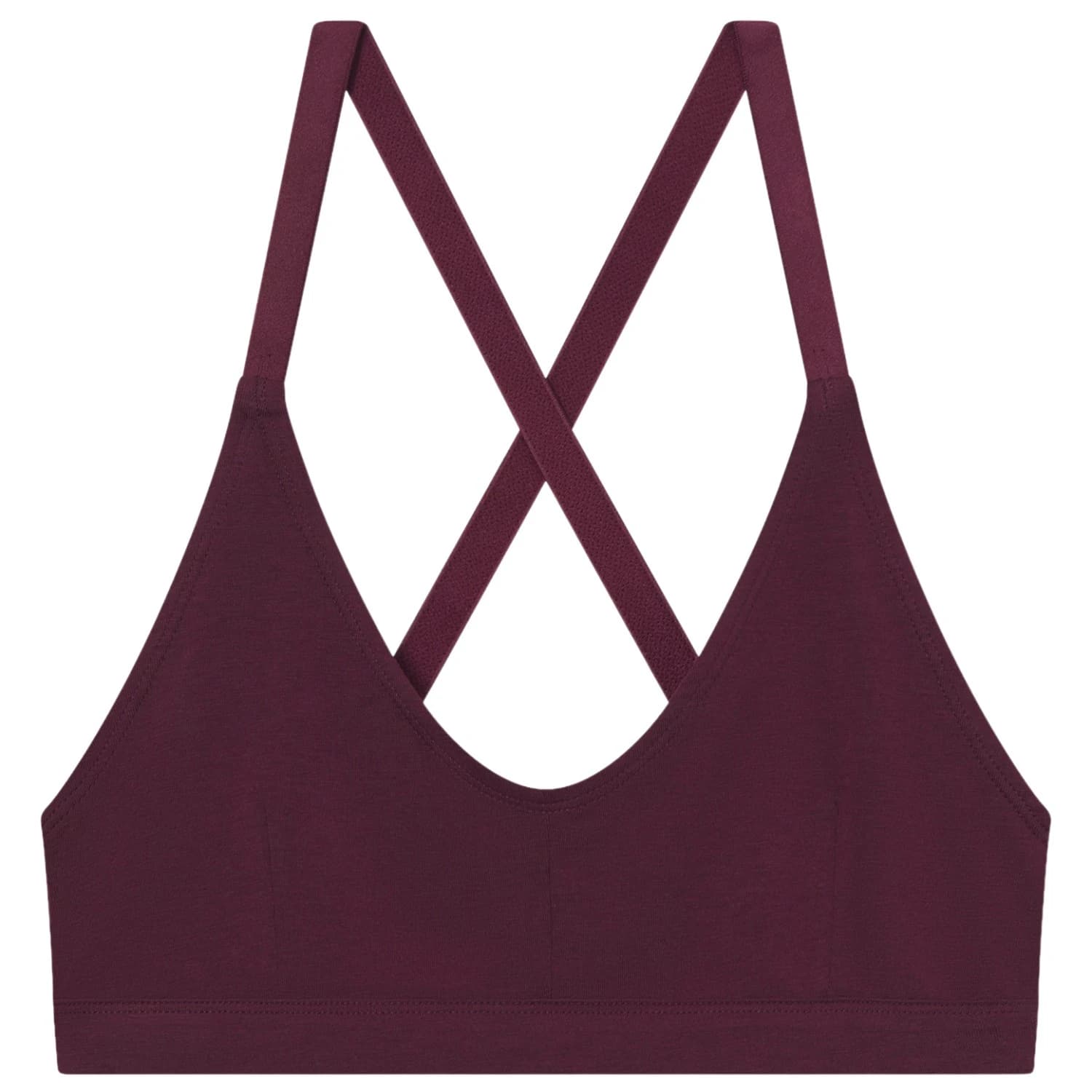 Ежедневно термо бельо DEDICATED Women's Soft Bra Junsele Everyday base layer - Fig Red