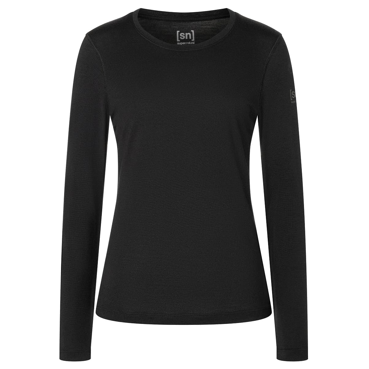 Дамска долна блуза с дълъг ръкав Super.natural Women's Arctic 230 L/S Merino longsleeve - Jet Black
