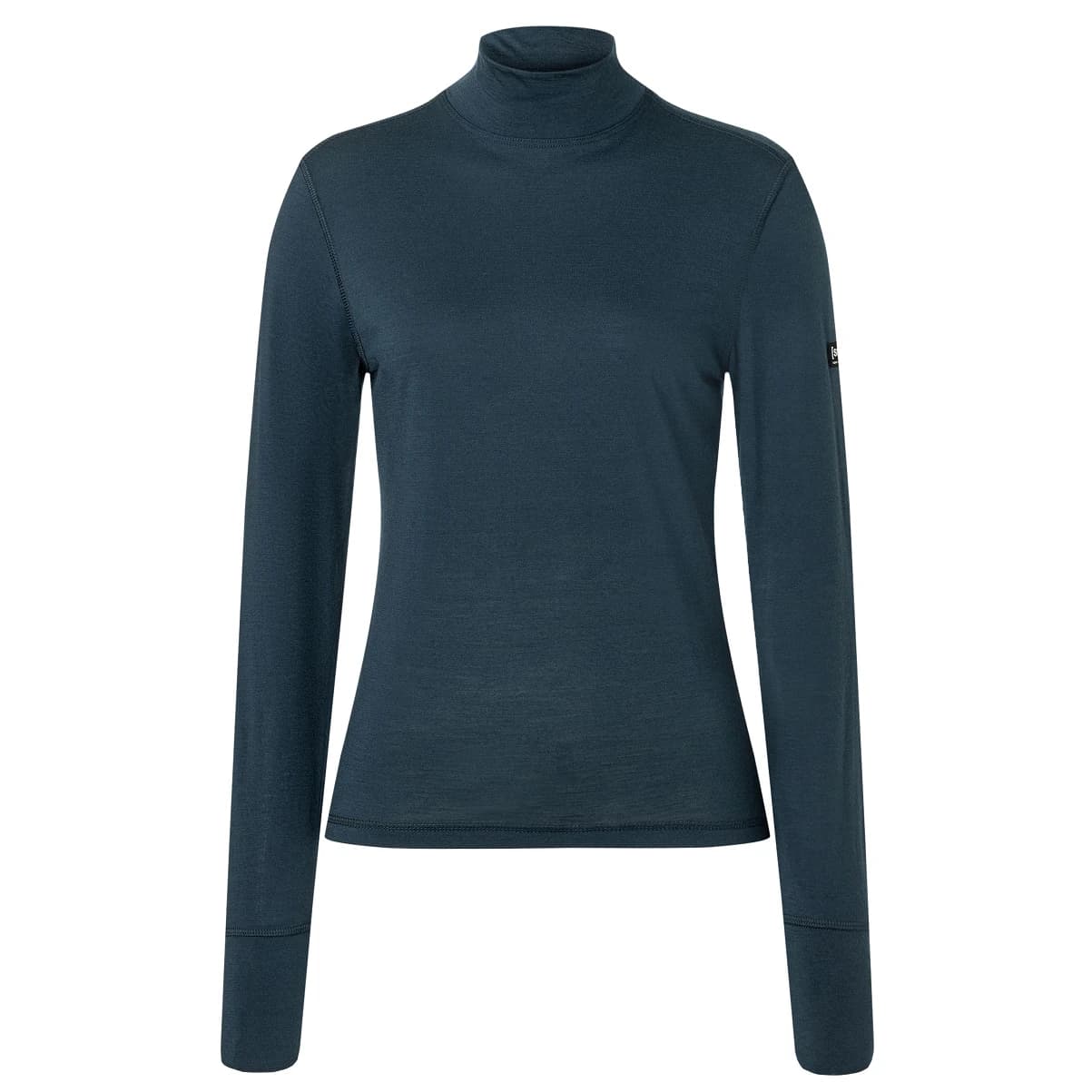 Мериносово термобельо super.natural Women's Tundra 175 Turtleneck Longsleeve - Blueberry