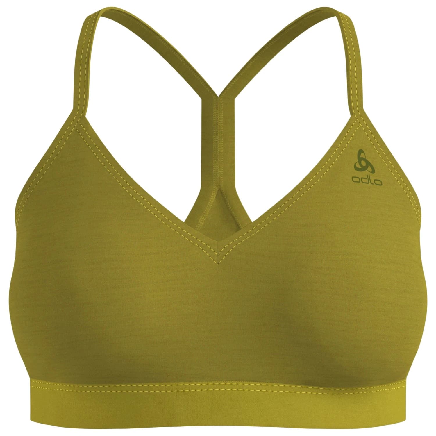 Дамски спортен сутиен Odlo Women's Merino Soft Sport Bra Sports bra - Guacamole