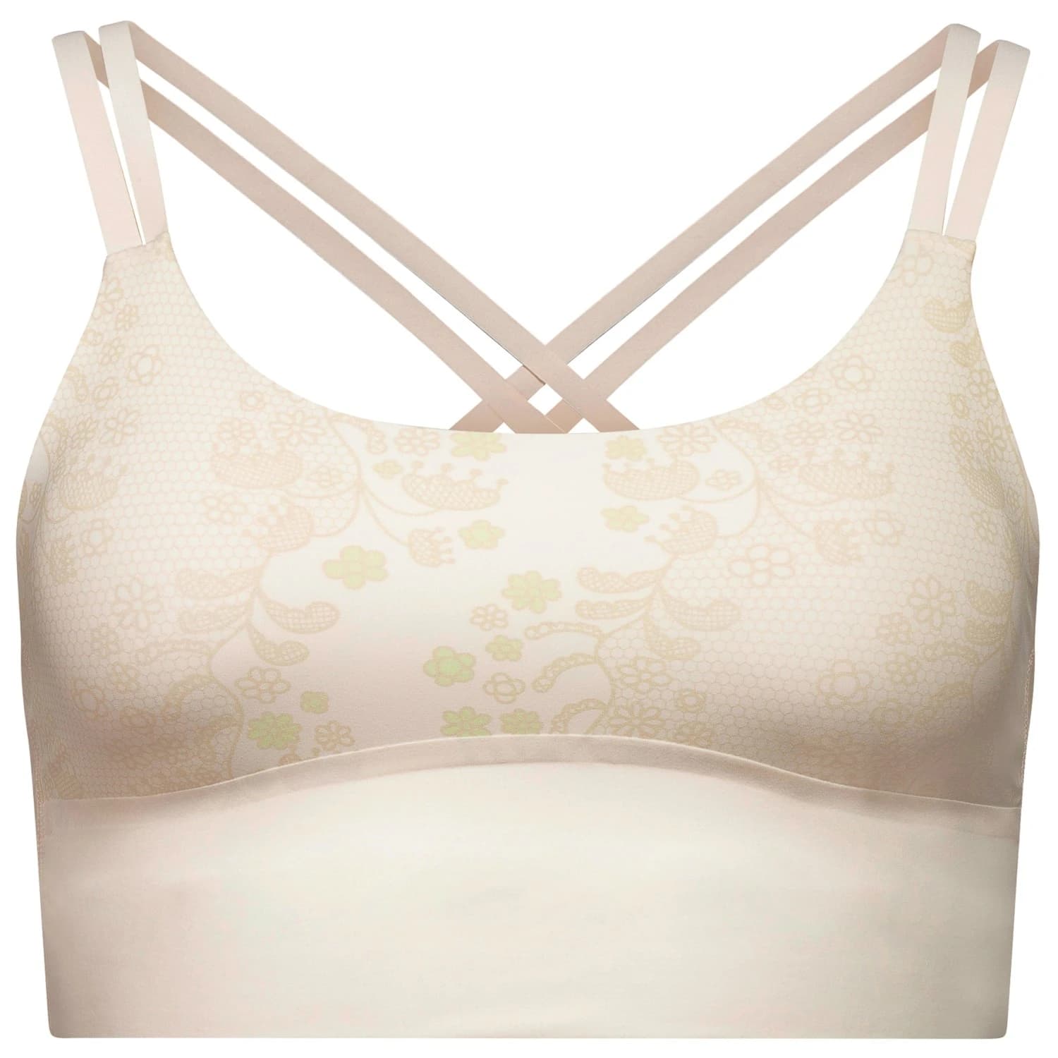 Дамски спортен сутиен Chillaz Women's Ligurien Sports bra - Creme