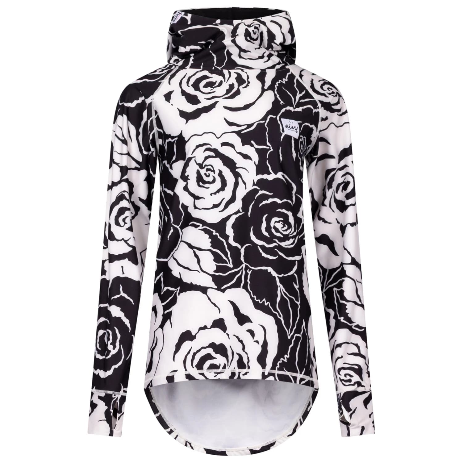 Синтетично термобельо Eivy Women's Icecold Hood Top Longsleeve - Black / Rose