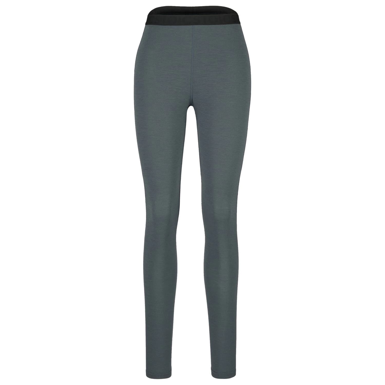Дамско мериносово термобельо Stoic Women's MerinoMesh150 SadjemSt. Long Pants Long john - Ink Grey / Black