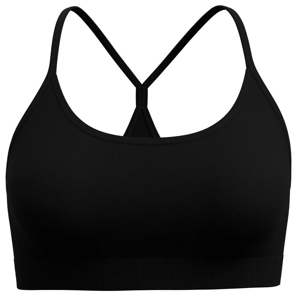 Дамски спортен сутиен Smartwool Women's Merino Blend Bralette Sports bra - Black
