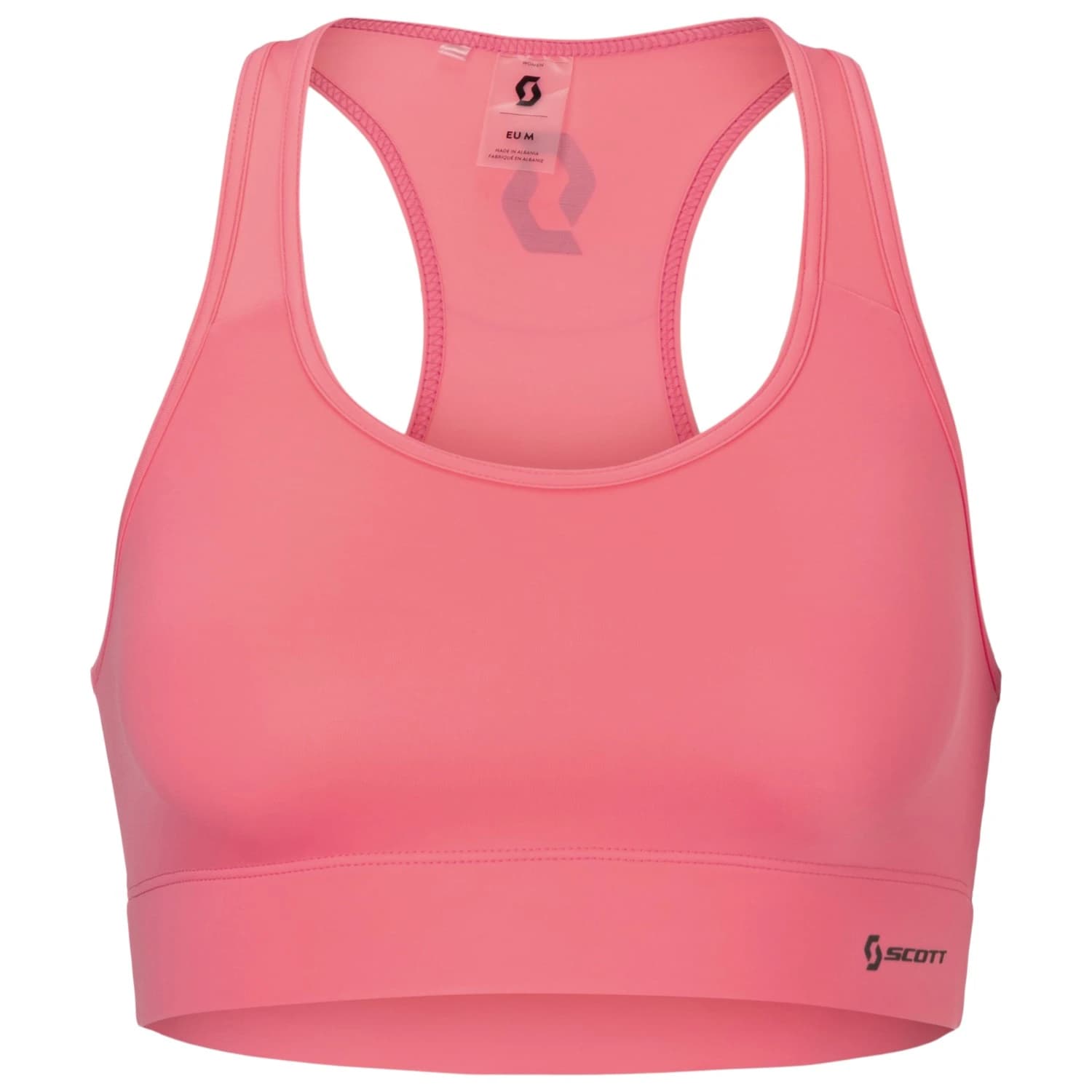 Дамски спортен сутиен Scott Women's Bra Endurance LT Sports bra - Digital Pink