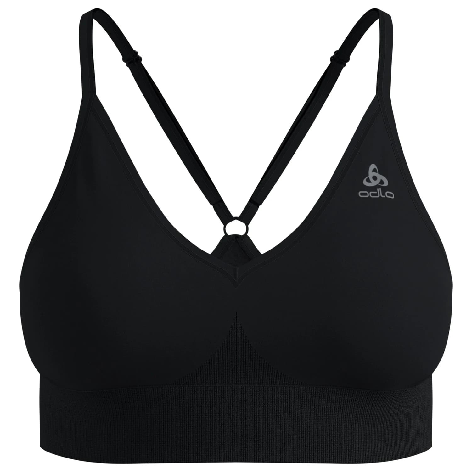 Дамски спортен сутиен Odlo Women's Seamless Low Padded Sport Bra Sports bra - Black