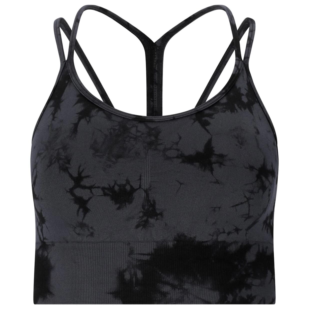 Дамски спортен сутиен Athlecia Women's Theresa Tie Dye Seamless Bra Sports bra - Nine Iron