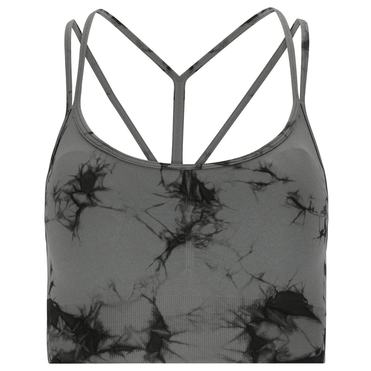 Дамски спортен сутиен Athlecia Women's Theresa Tie Dye Seamless Bra Sports bra - Sedona Sage