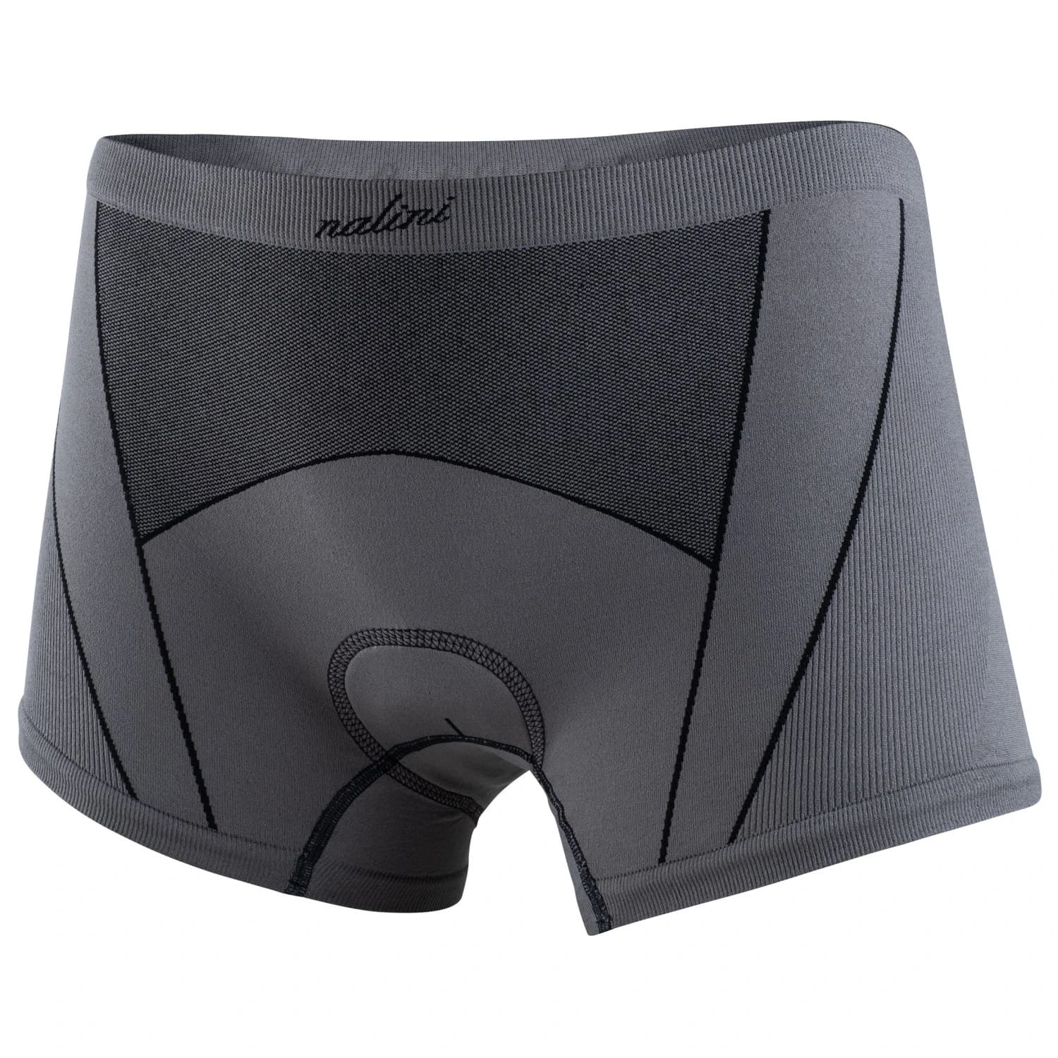 Дамско долнище за колоездене Nalini Women's Boxer Tech Cycling bottom - Grey