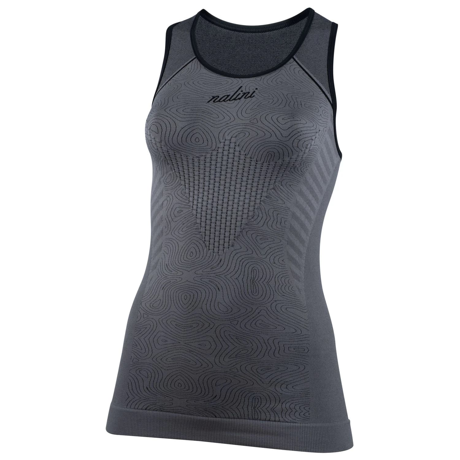 Потник за колоездене Nalini Women's Tech Tank Synthetic base layer - Grey