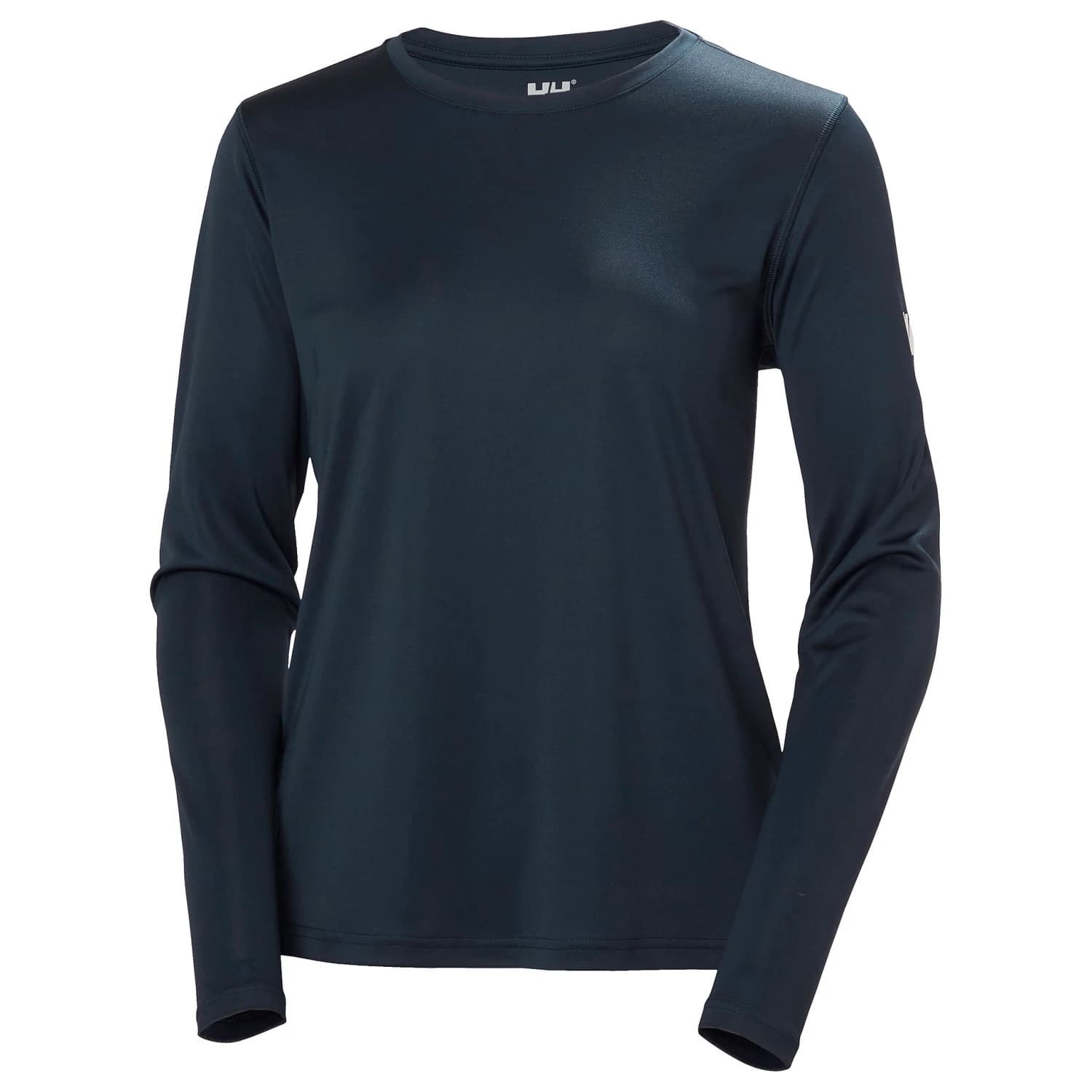 Дамско синтетично термобельо Helly hansen Women's Tech Crew L/S 2.0 Synthetic base layer - Navy