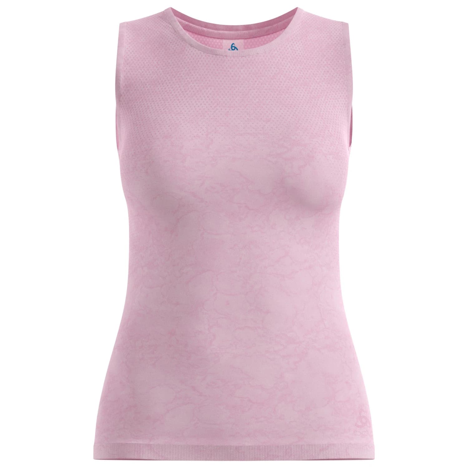 Дамско синтетично термобельо Odlo Women's Performance Light Rain Dye Top Crew Neck Synthetic base layer - Hyper Pink
