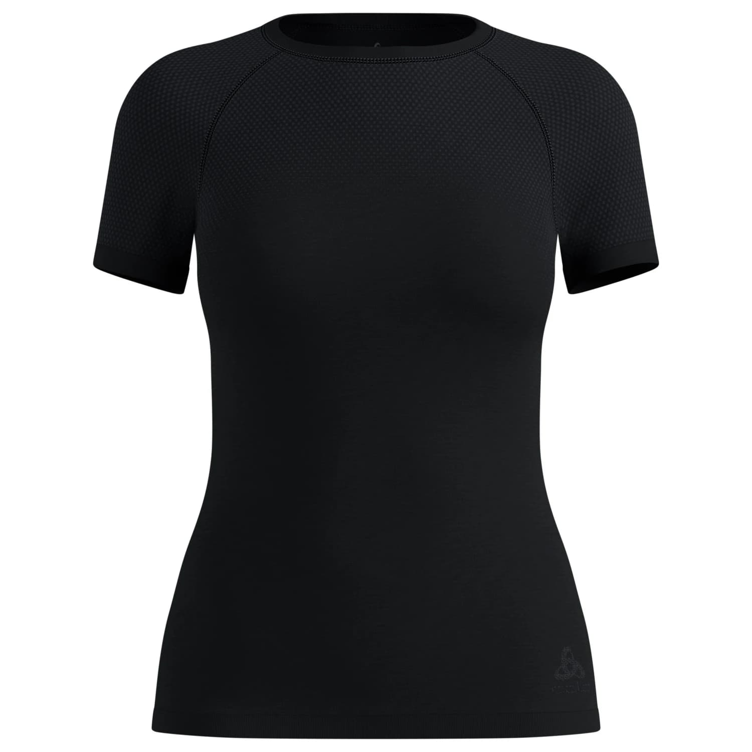 Дамско синтетично термобельо Odlo Women's Performance X-Light Top Crew Neck S/S Synthetic base layer - Black
