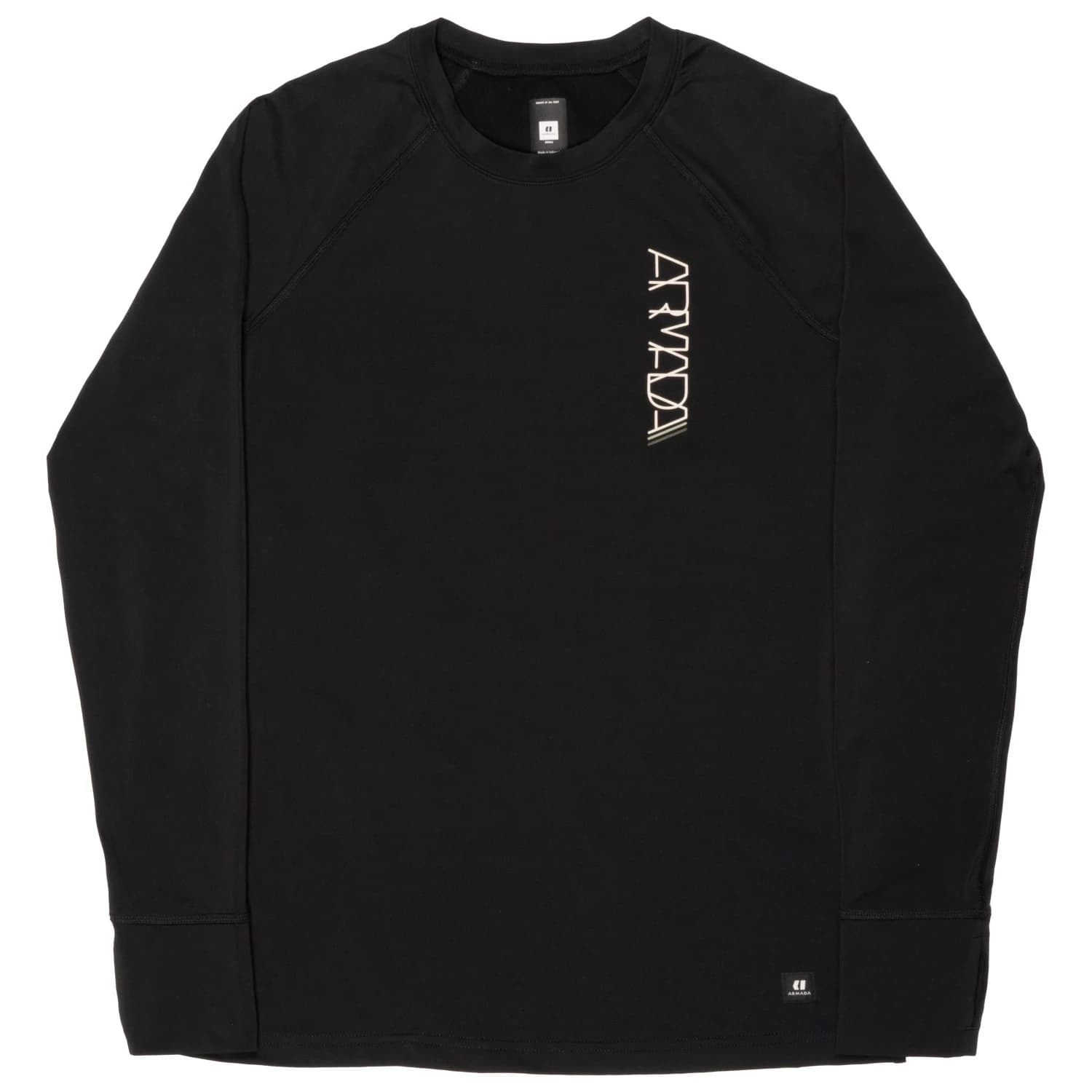 Долна блуза с дълъг ръкав Armada Women's Haven Baselayer Top Longsleeve - Black / Macha