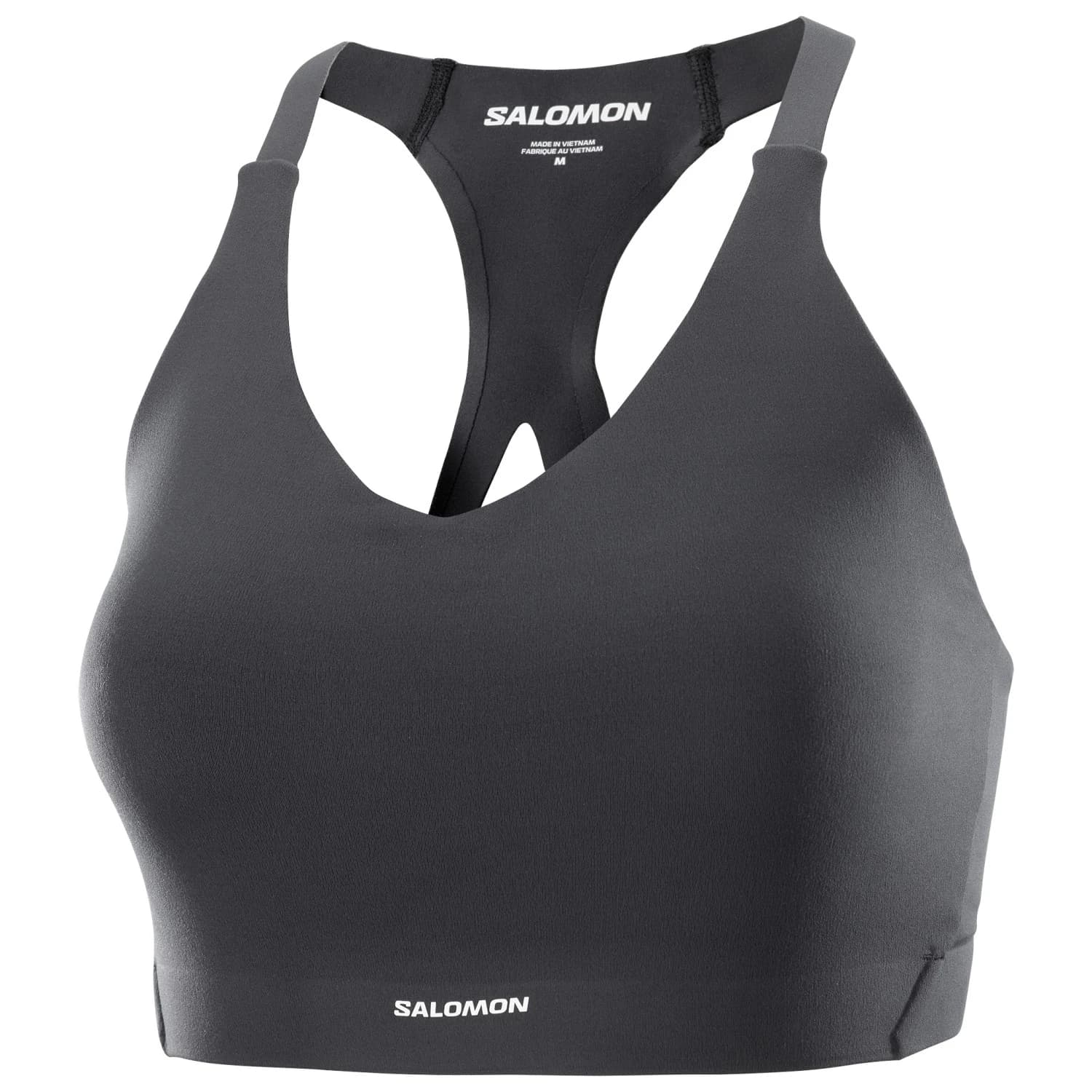 Дамски спортен сутиен Salomon Women's SHKout Bliss Bra Sports bra - Deep Black