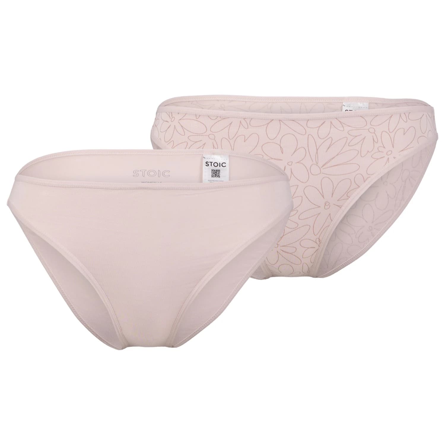 Дамско синтетично термобельо Stoic Women's TrosaSt. Brief 2-Pack Synthetic base layer - Shadow Rose AOP / Sahdow Rose